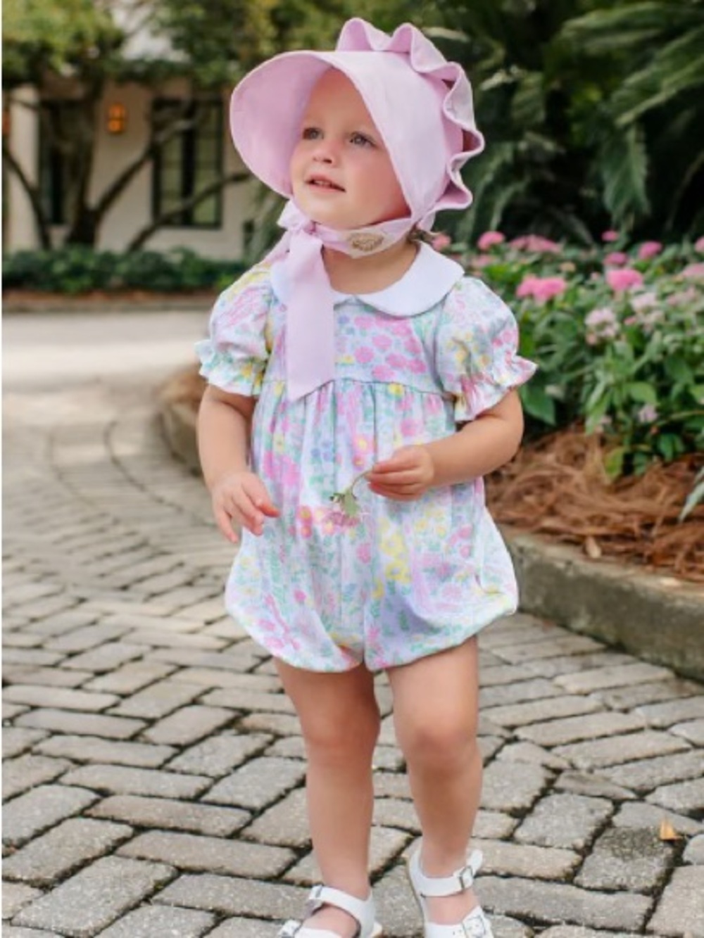 TBBC Sandpearl Pink Bonnet Small